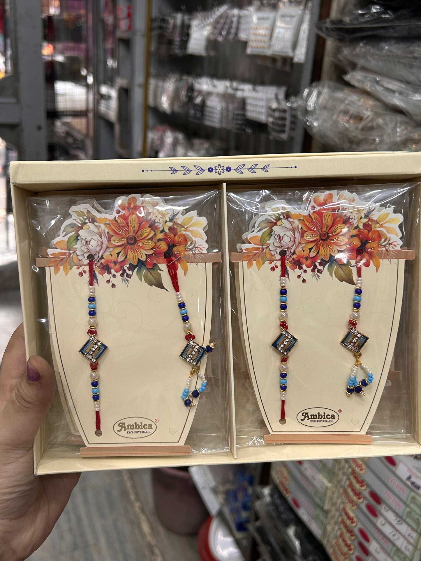 Premium Rakhi brother and bhabhi (pack of 12)