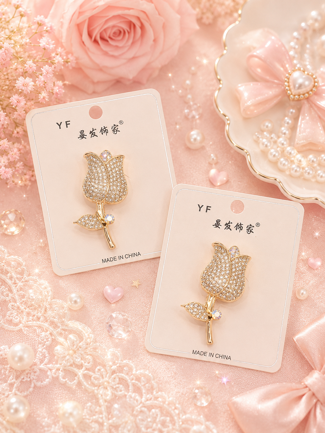 Premium Korean hair pin +saree pin ( pack of 6)