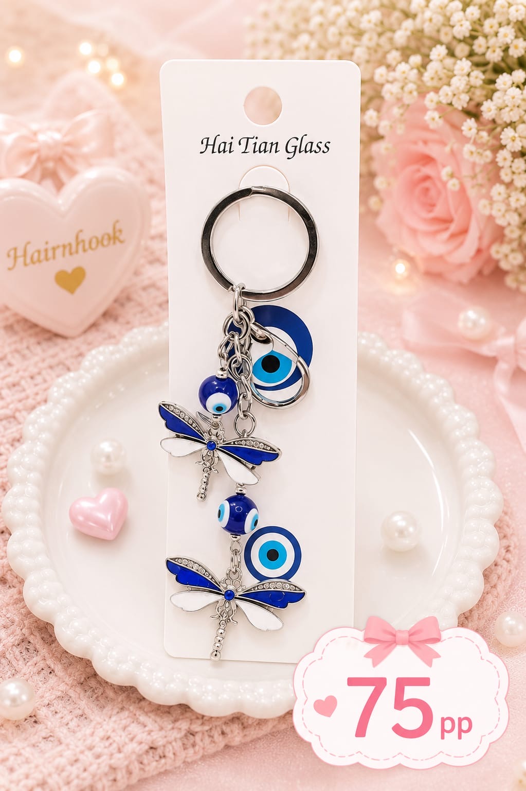 Evil eye keychain(pack of 6)