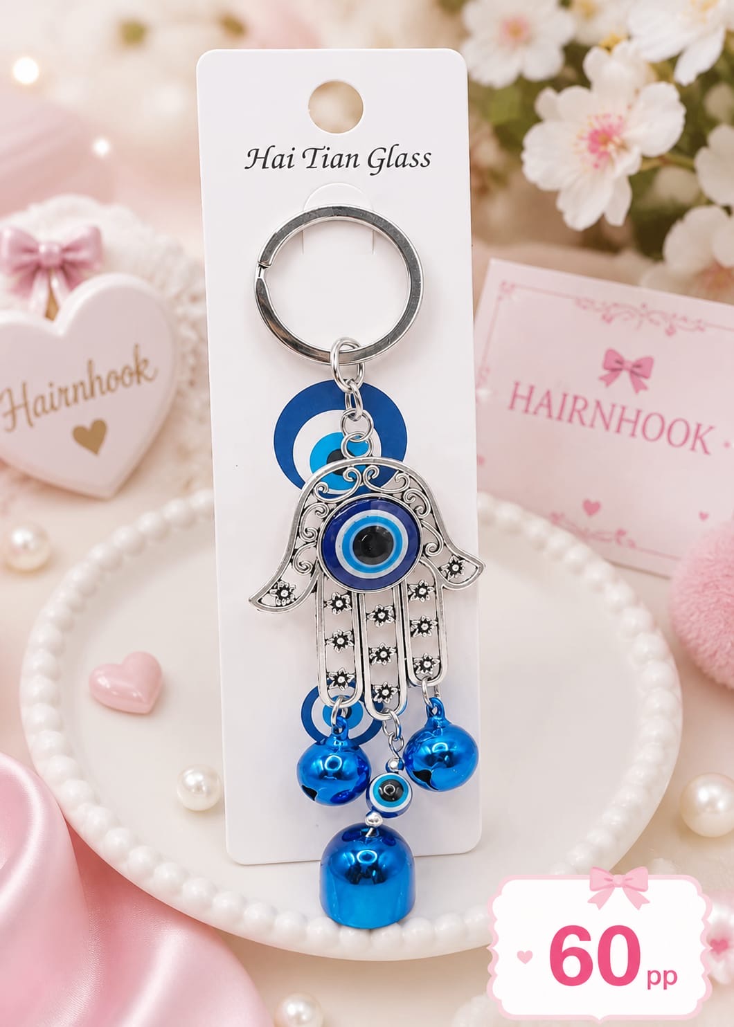 Evil eye keychain(pack of 6)