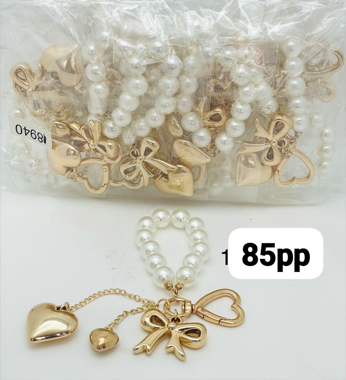 Bag charms (pack of 12)
