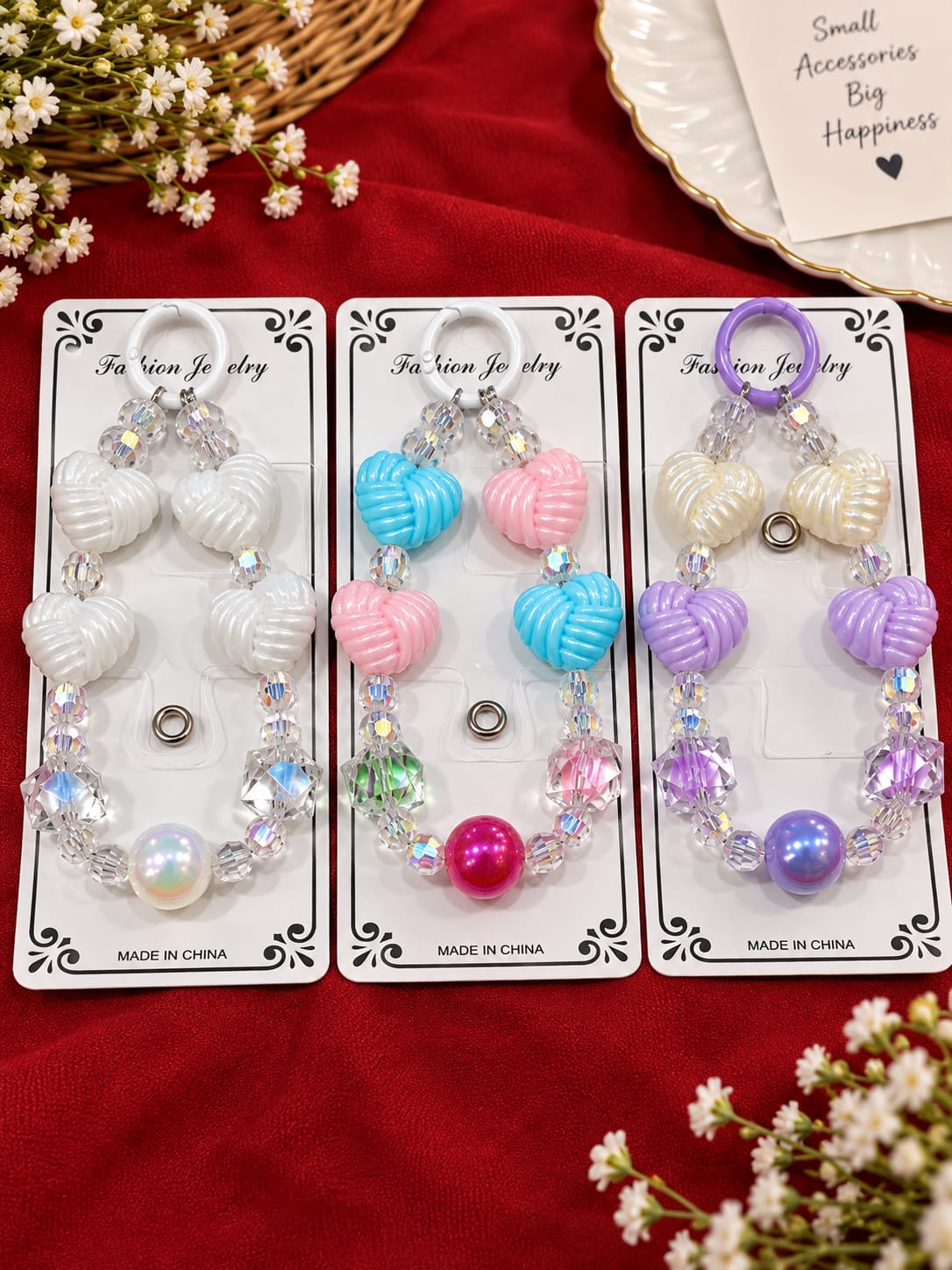 Premium Korean phone charms (pack of 12)