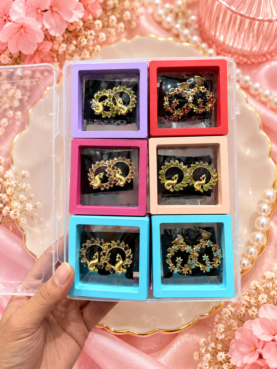 Premium tops (pack of 12) mix design in one box