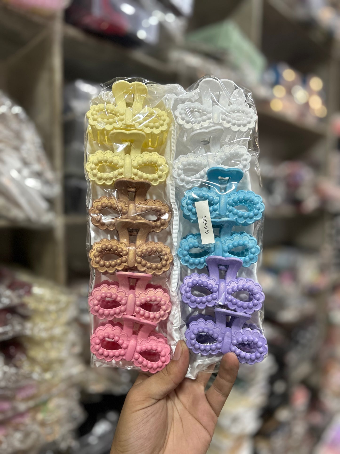 Korean hair claw clip(pack of 12)