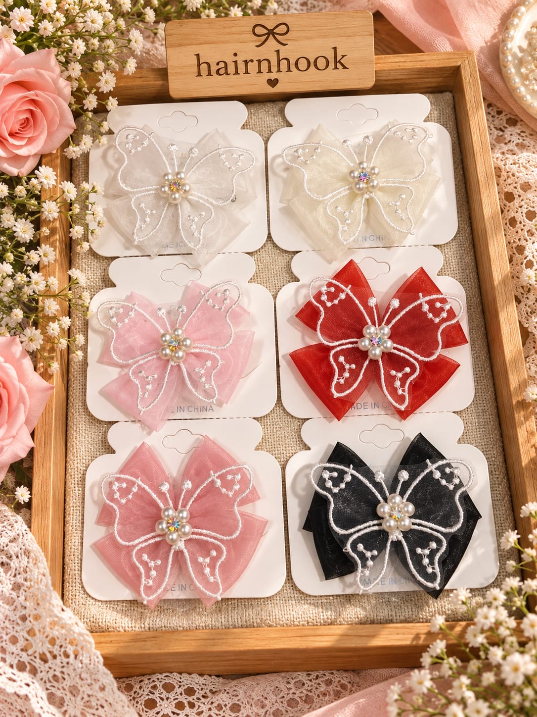 Korean pins for kids(pack of 12)