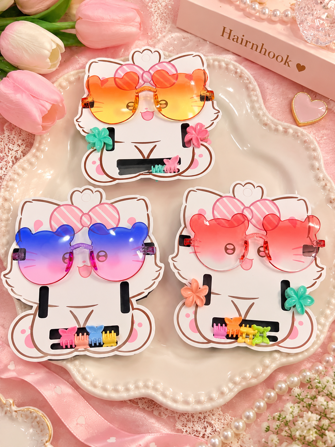 Premium hair accessories set combo(pack of 12)