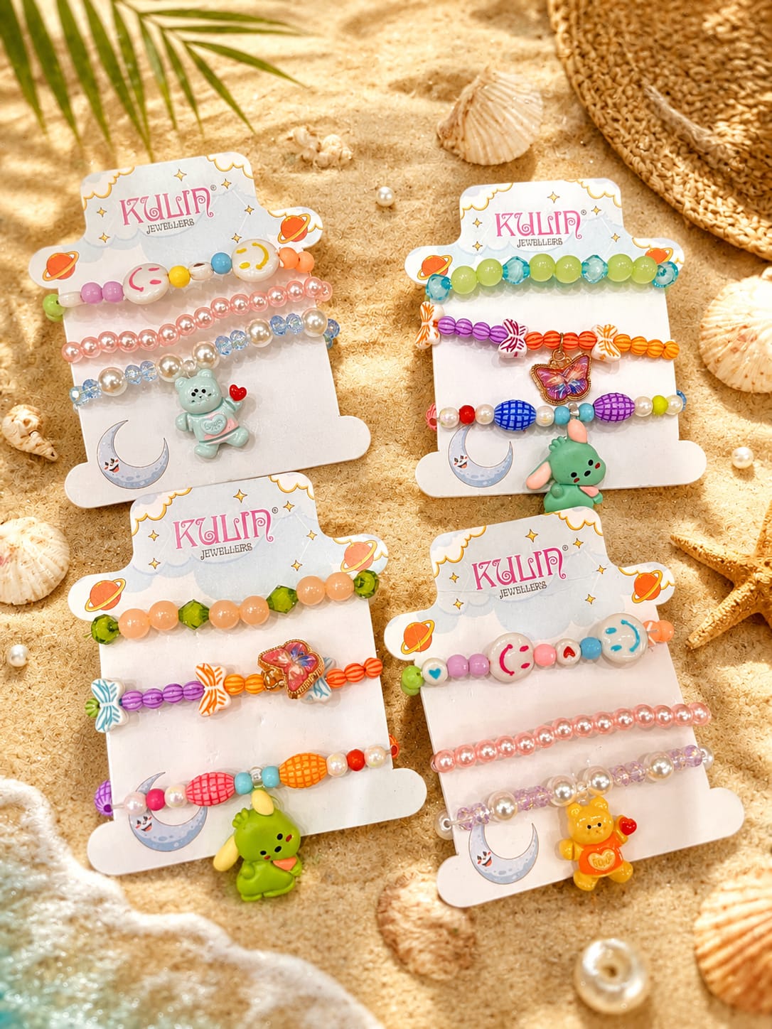 Friendship bands bracelet set for kids ( pack of 12 set)