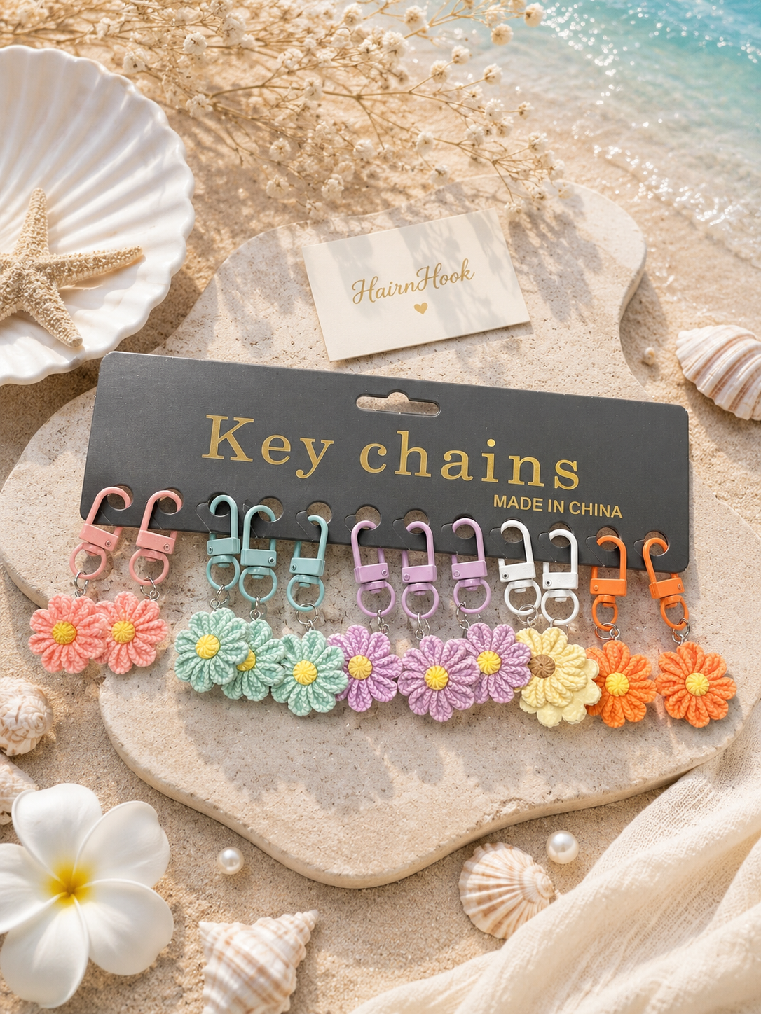 Cute and trending bag charms (pack of 12)