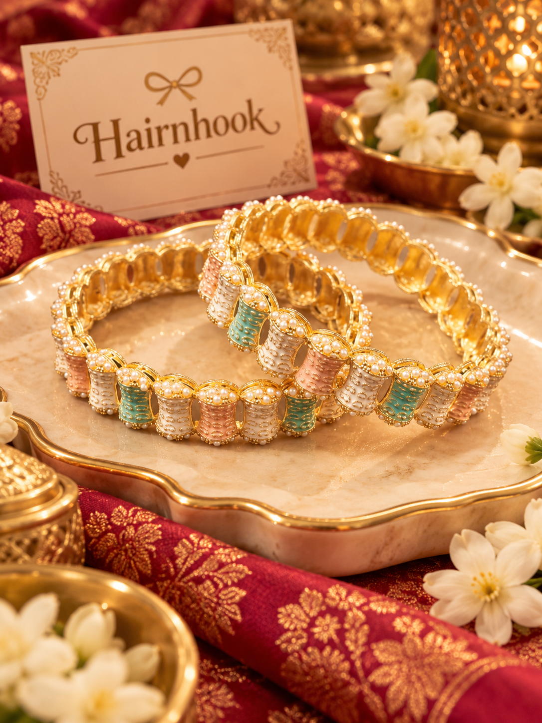 Premium karwachauth kada collection(pack of 3 piece 3 size in one pack)