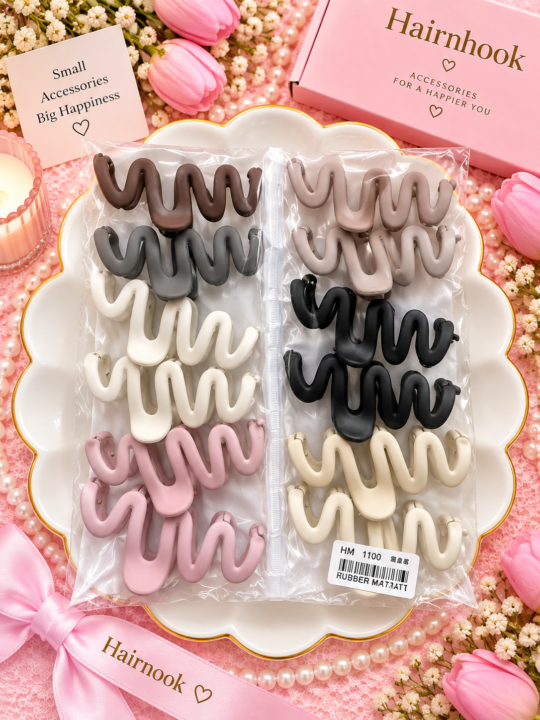 Korean premium Clutchers (pack of 12)