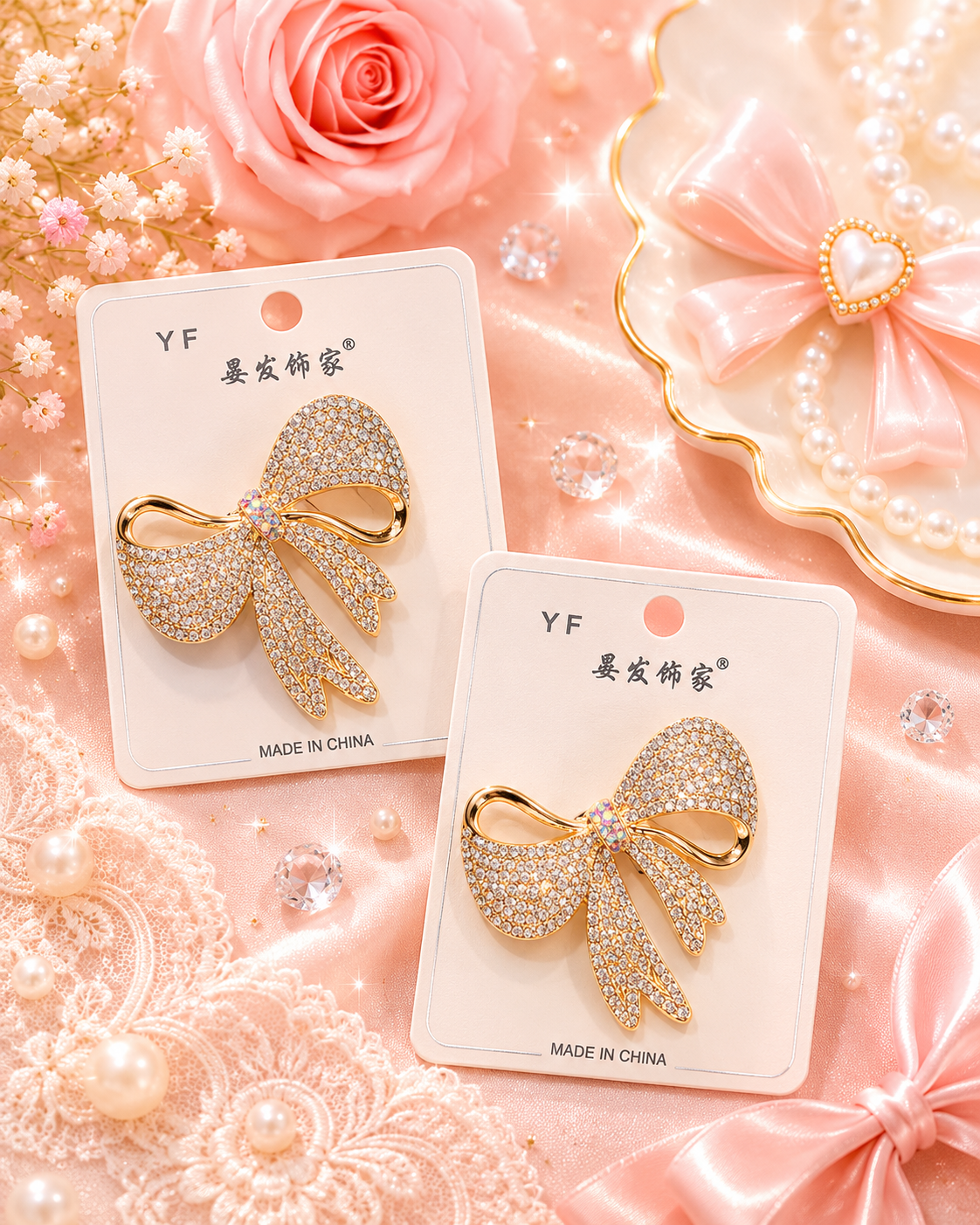 Premium Korean hair pin +saree pin ( pack of 6)