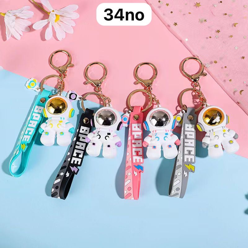 Pvc rubber keychain chain ( pack of 12)