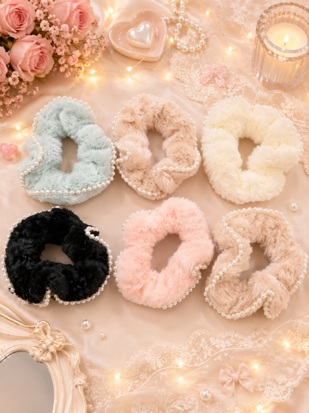 Korean scrunchie (pack of 12)
