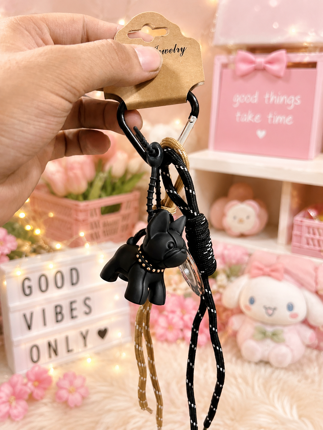Premium quality bag charms ( pack of 3)