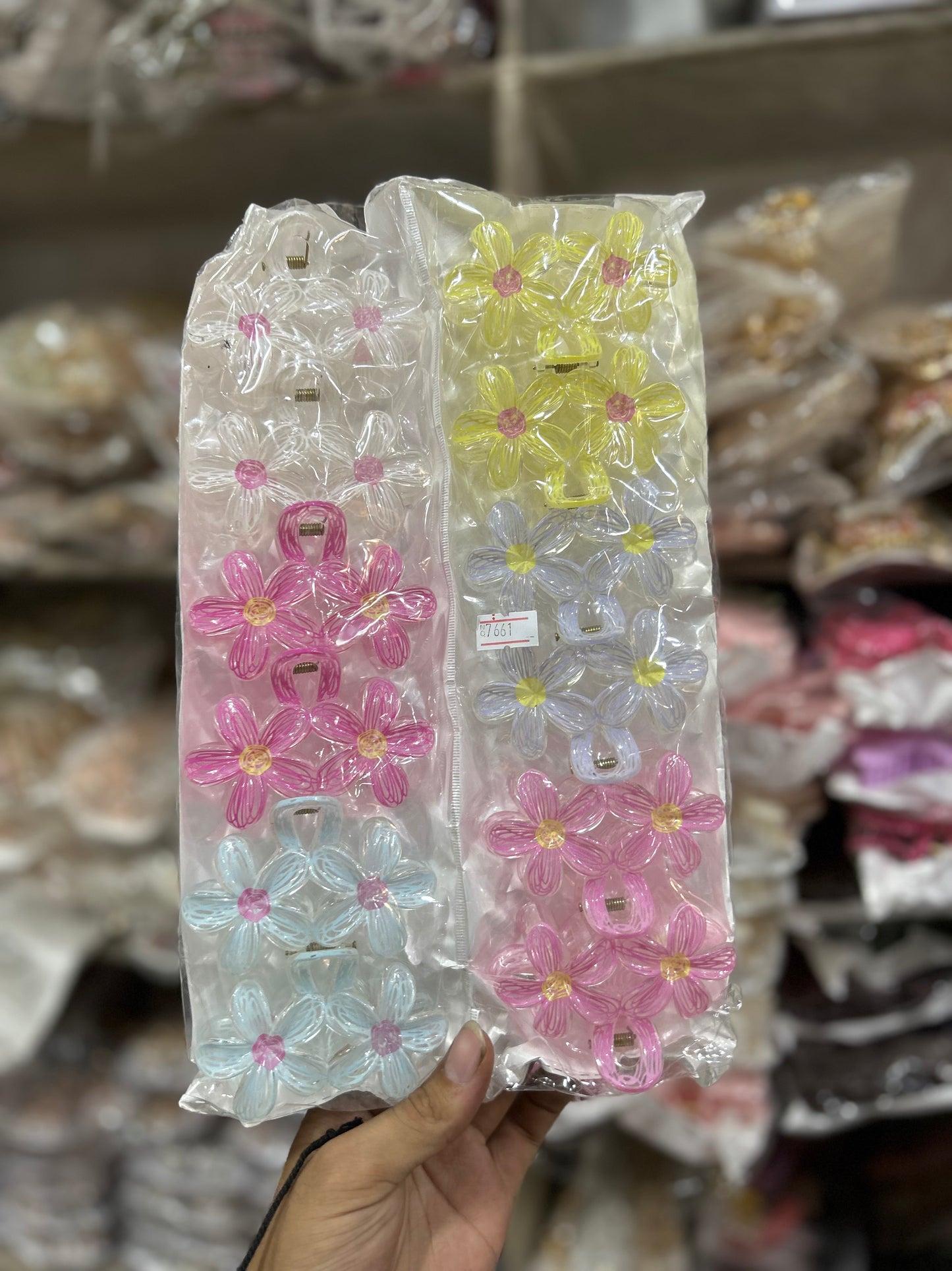 Korean premium quality hair claw clip(pack of 12)