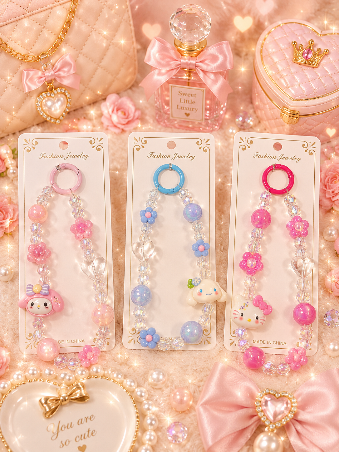 Phone charms (pack of 12)