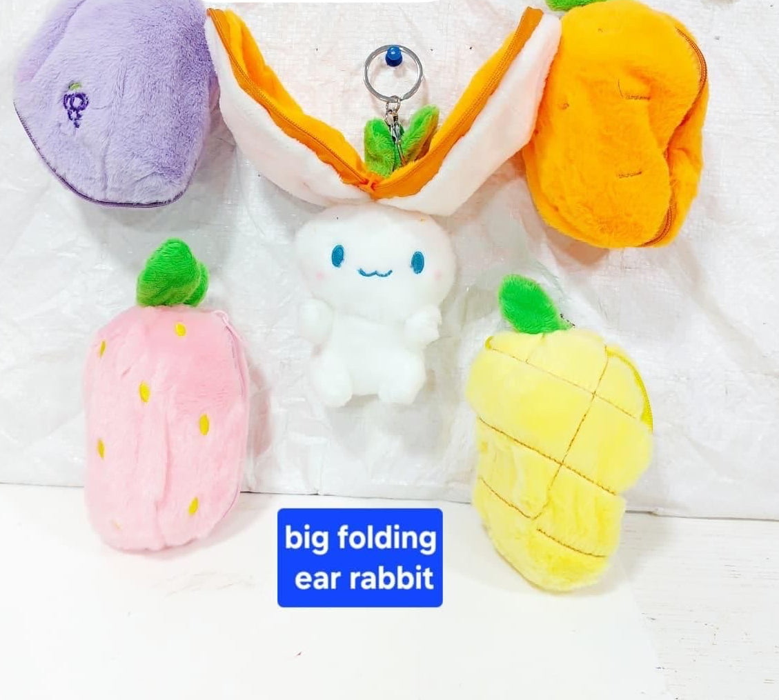 Plushies soft toy keychain (pack of 6)
