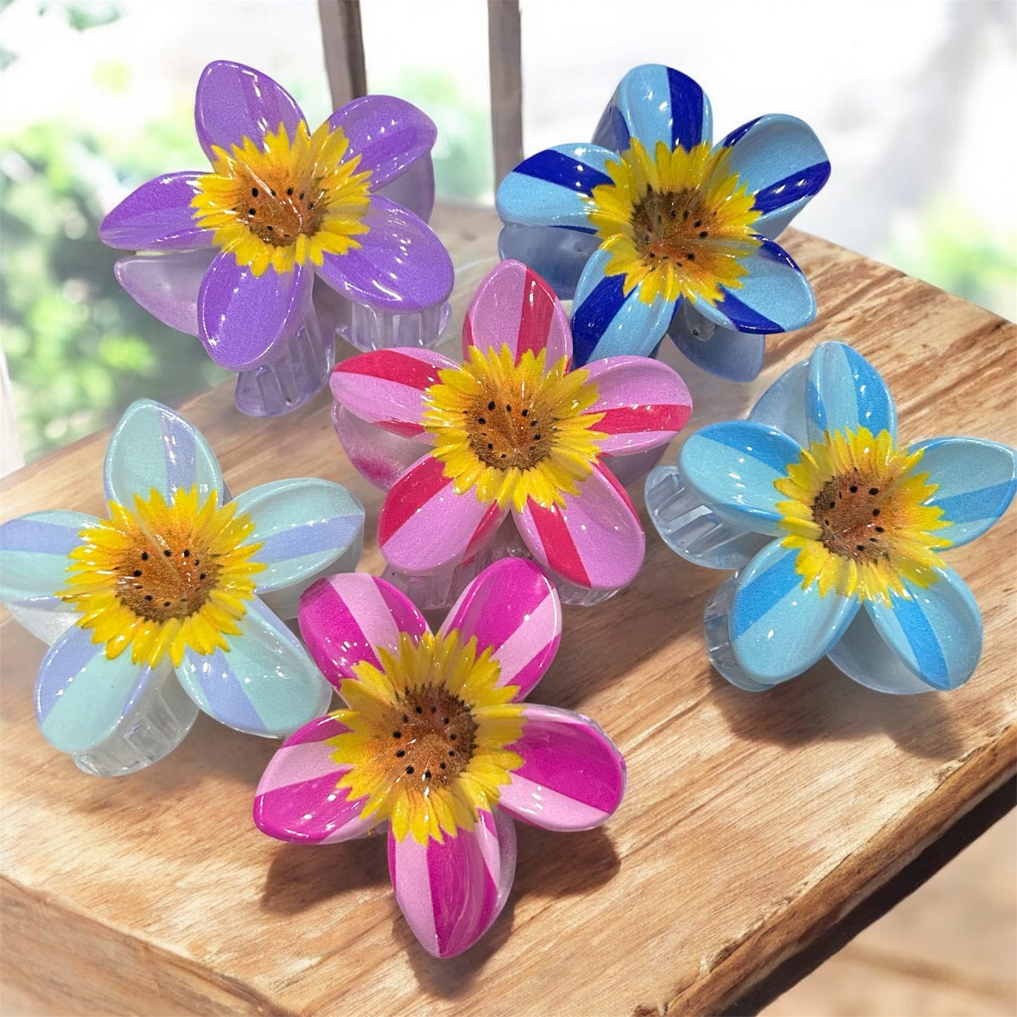 Printed Flower Clutchers( pack of 12)