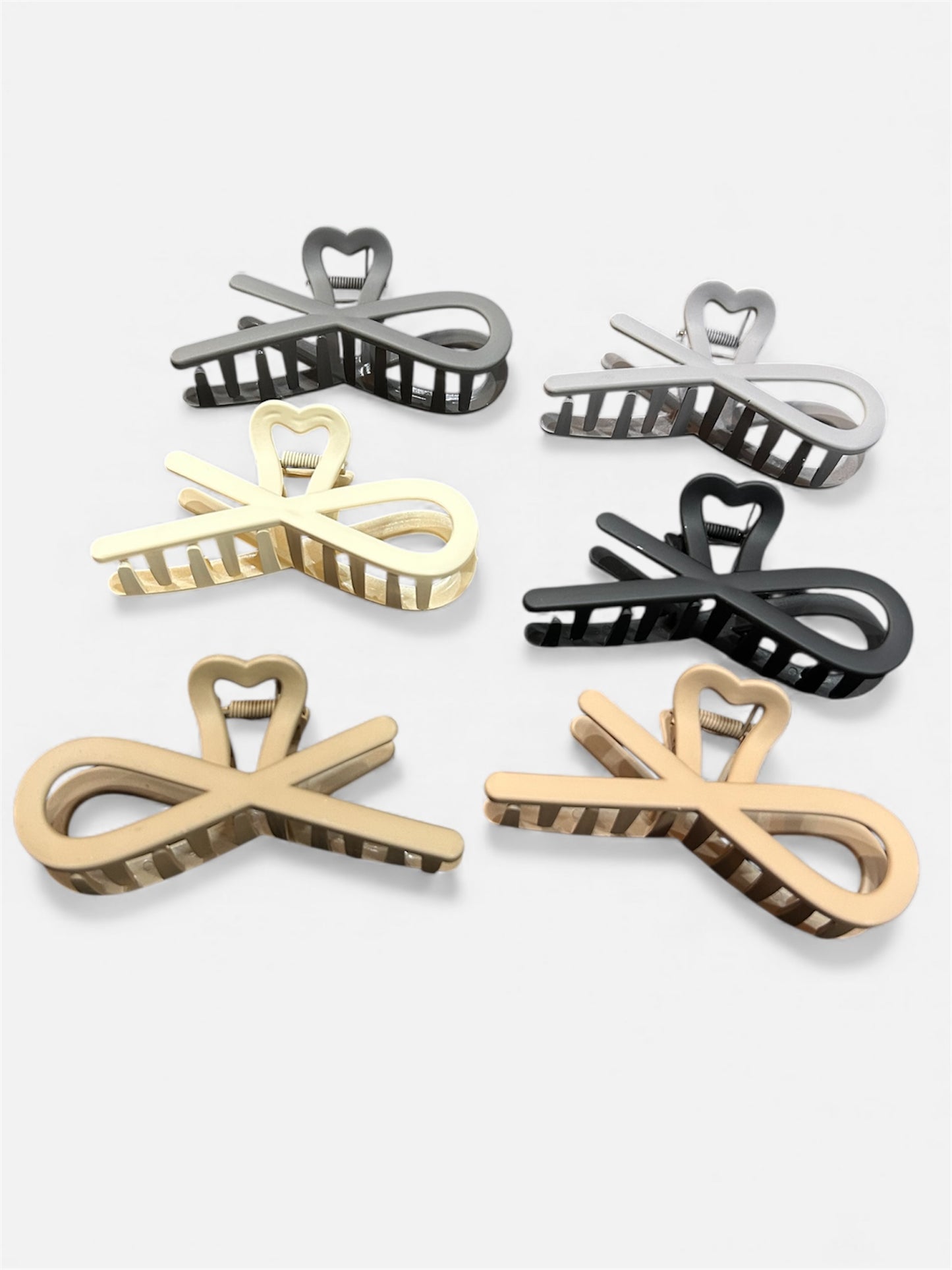 Elegant Infinity Shape Hair Claw Clip (pack of 12)