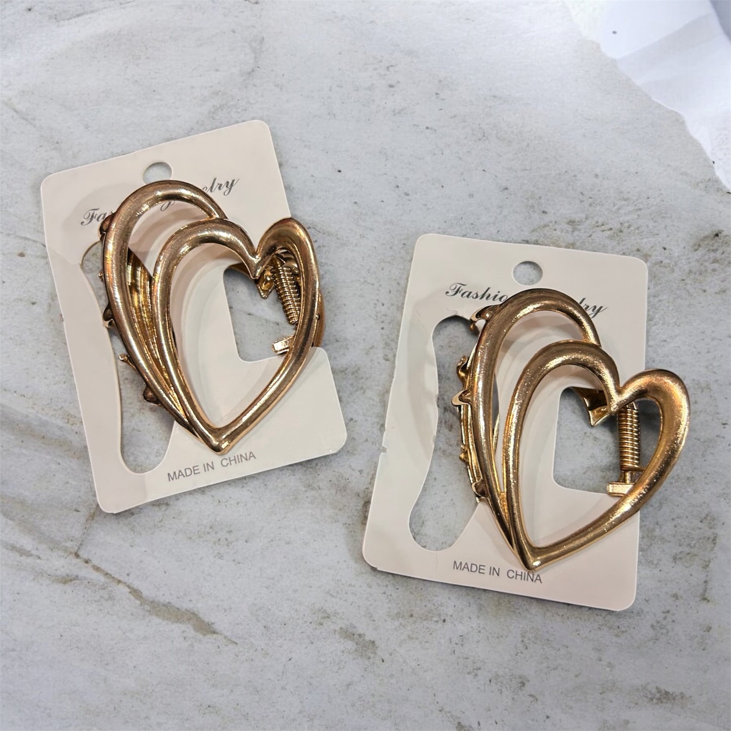 Korean Style Hair Claw Clips – 5( pack of 12)