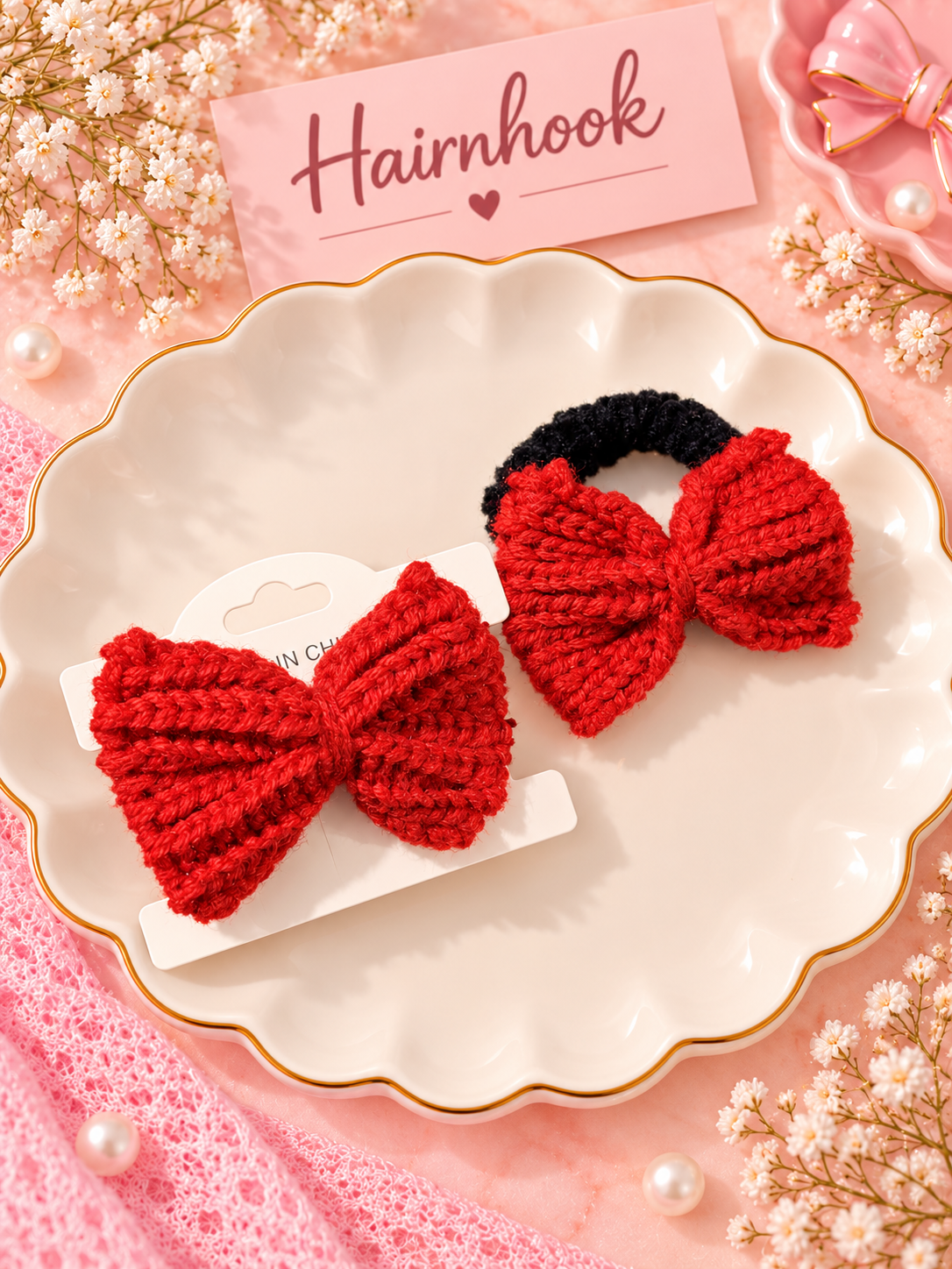 Korean premium scrunchie (pack of 12)