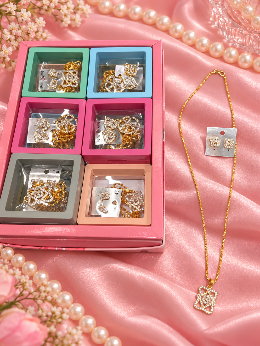Premium locket chain (pack of 12)