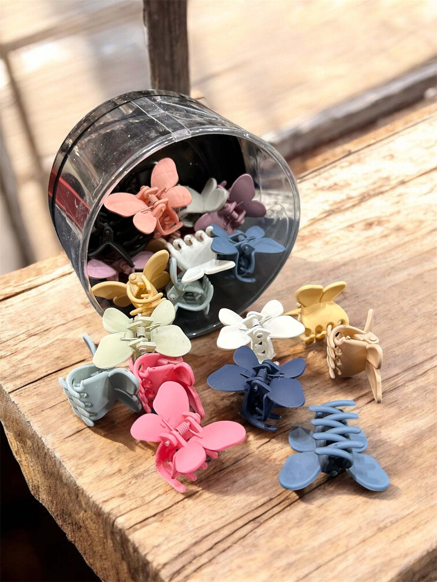Hair Claw Clip for Women & Girls – Trendy Korean Style Hair Accessory( pack of 24)