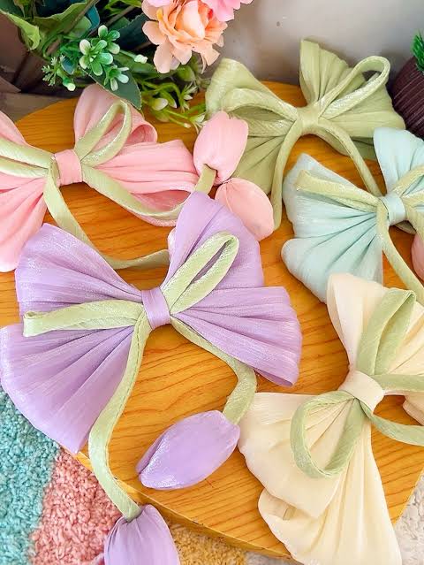 TULIP BOW KOREAN (pack of 5)