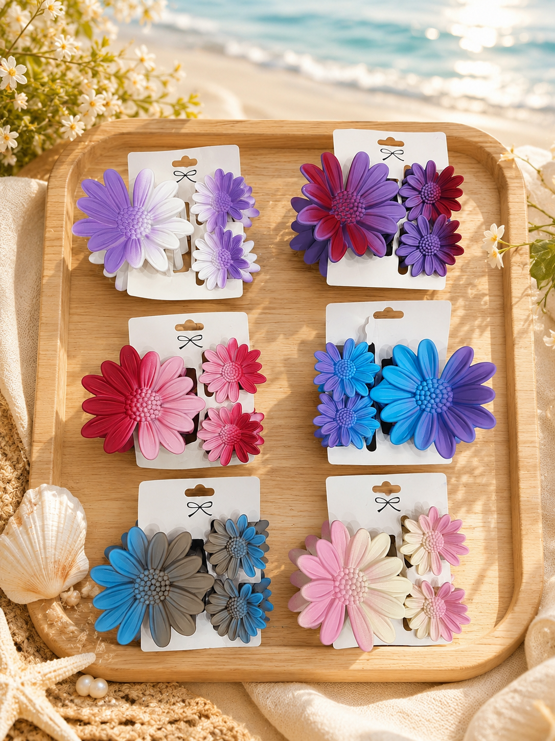 Korean trending combo clutchers ( pack of 12 sets)
