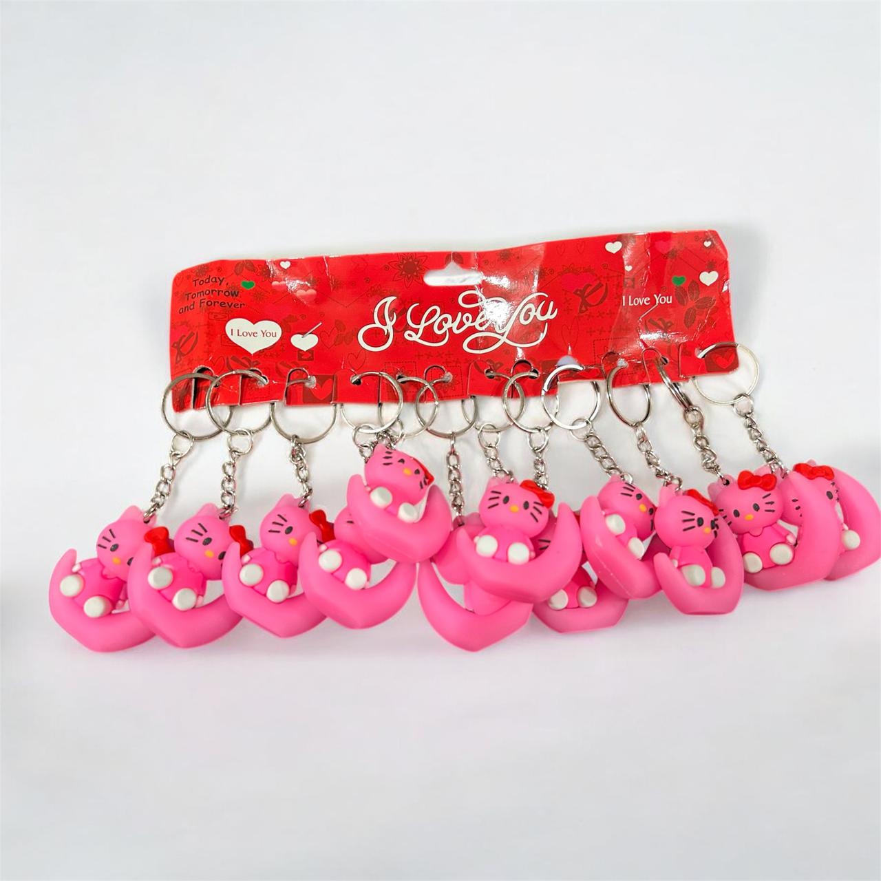 Cute Cartoon Keychains( pack of 12)