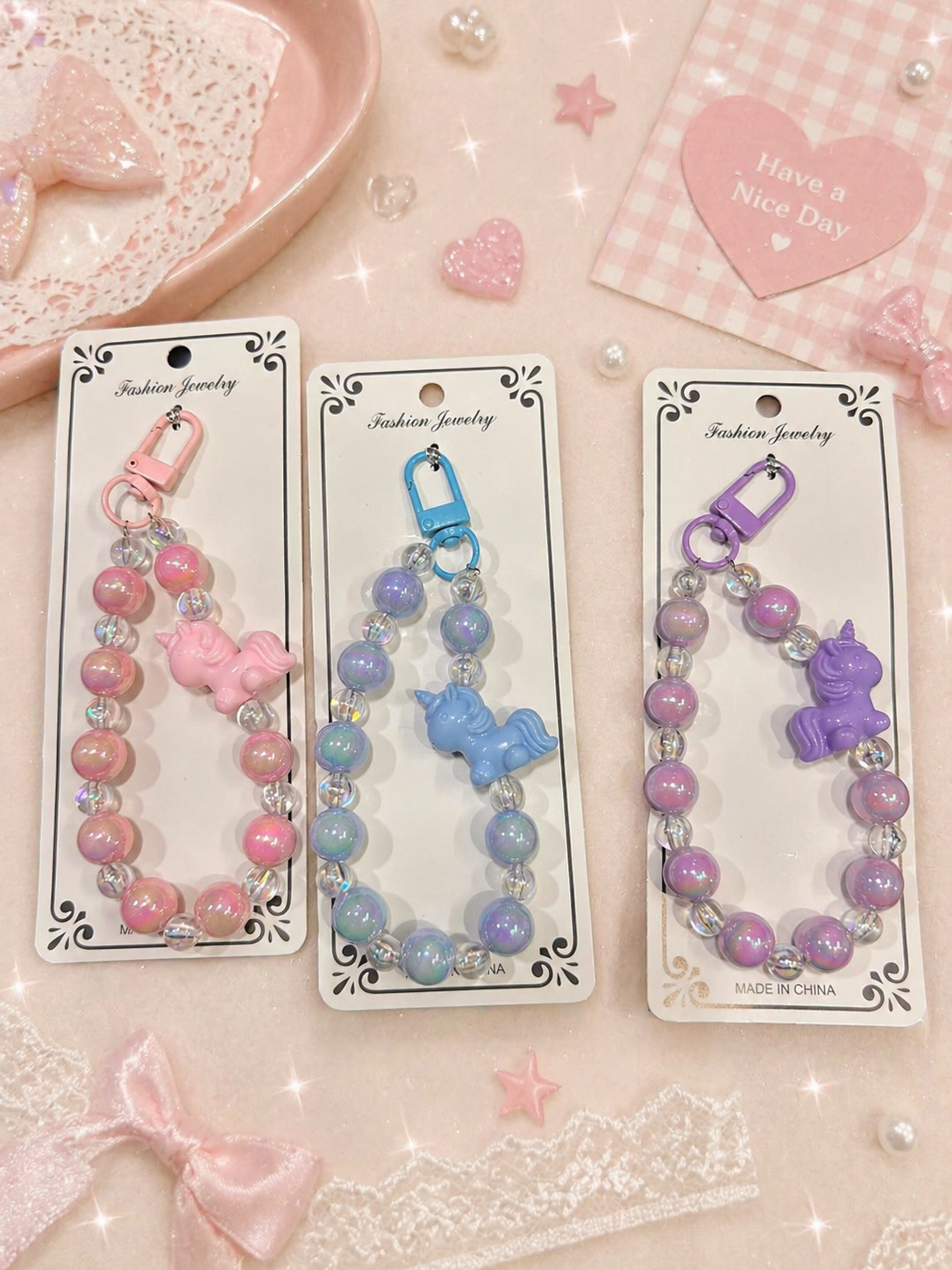 Phone Charms | Trendy & Cute Mobile Accessories ( pack of 12)