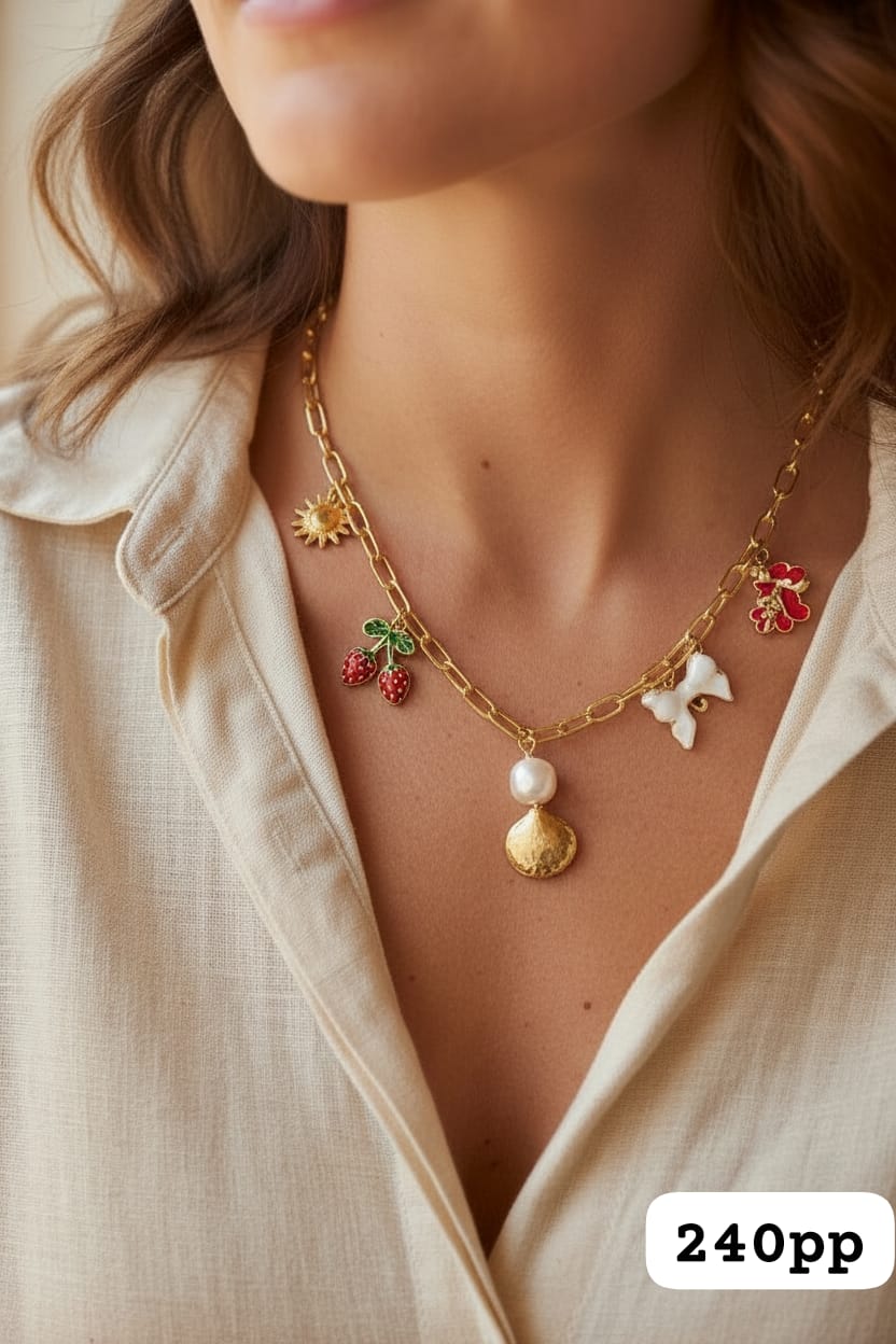 Anti-tarnished chains korean-9