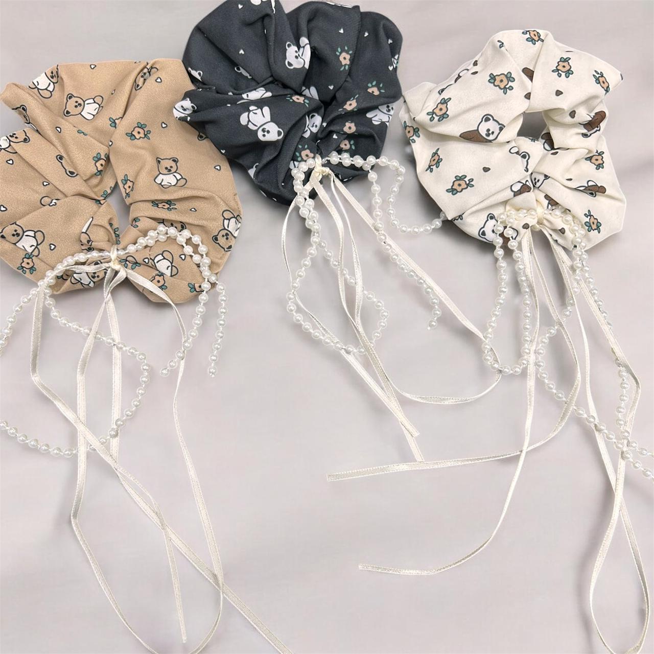Korean Style Fabric Scrunchie Rubber Band for Daily Wear
14 ( pack of 12)