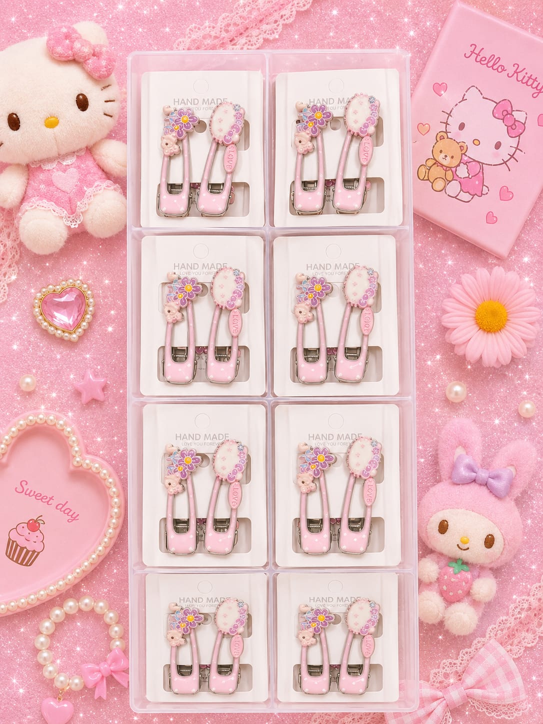 Kawai korean pin box( 40 sets )