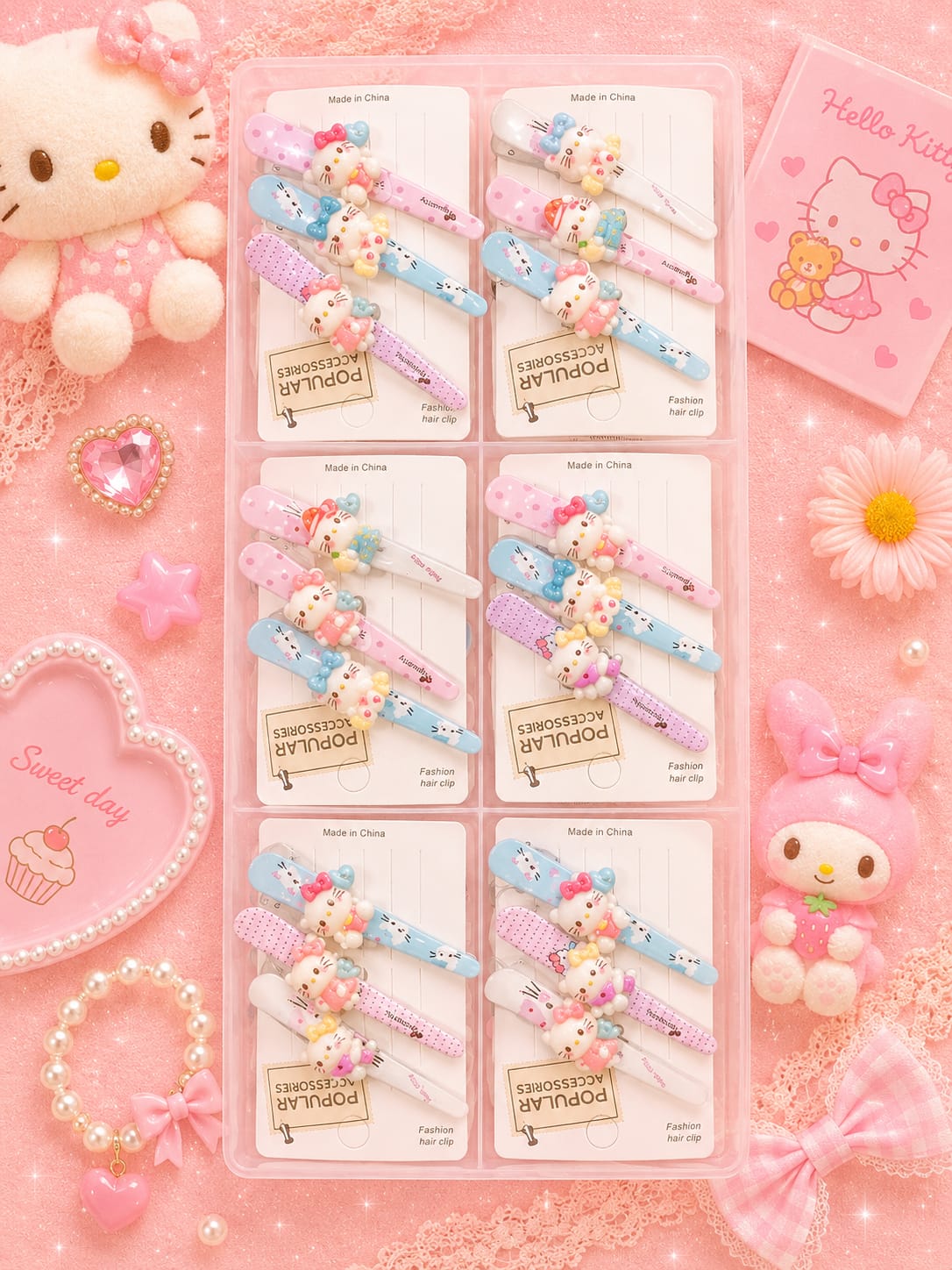 Kawai korean pin box( 30 sets )