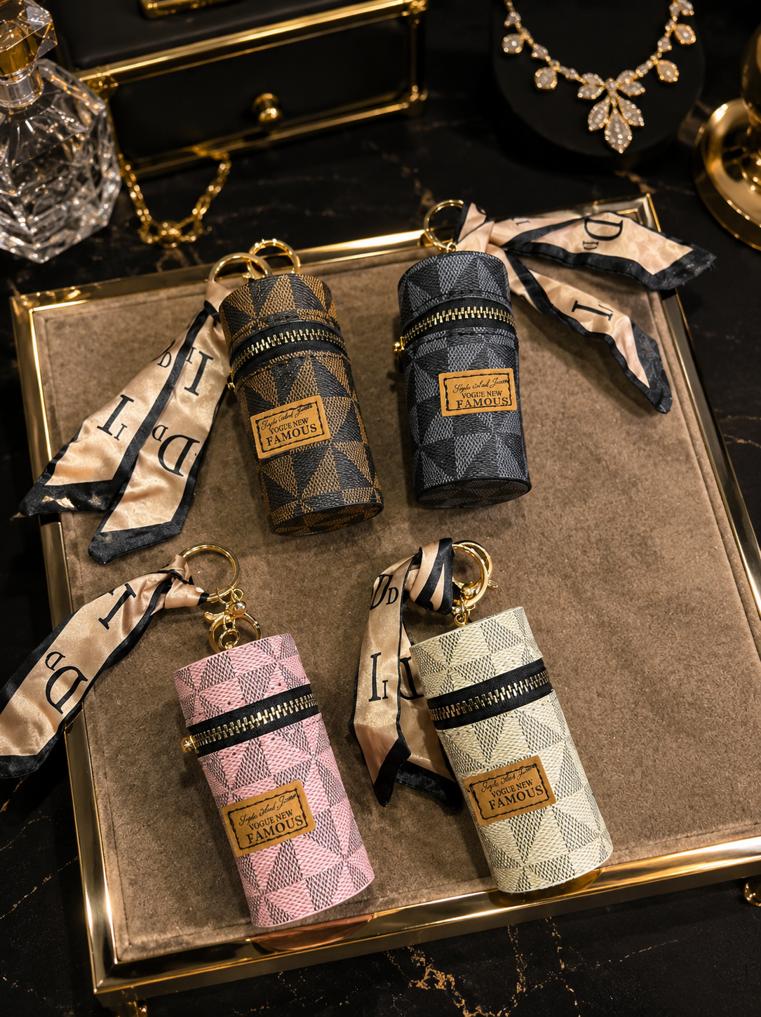 Lipstick Bag charm pouches( pack of 12)
