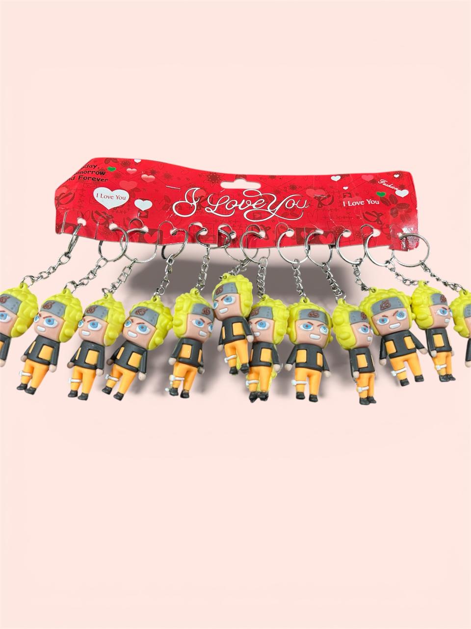 Cute Cartoon Keychains( pack of 12)