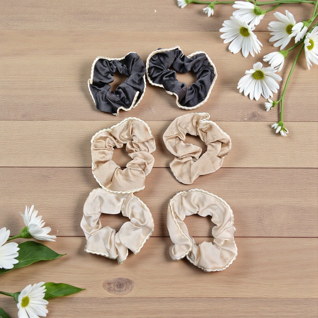 Korean premium scrunchies( pack of 20)