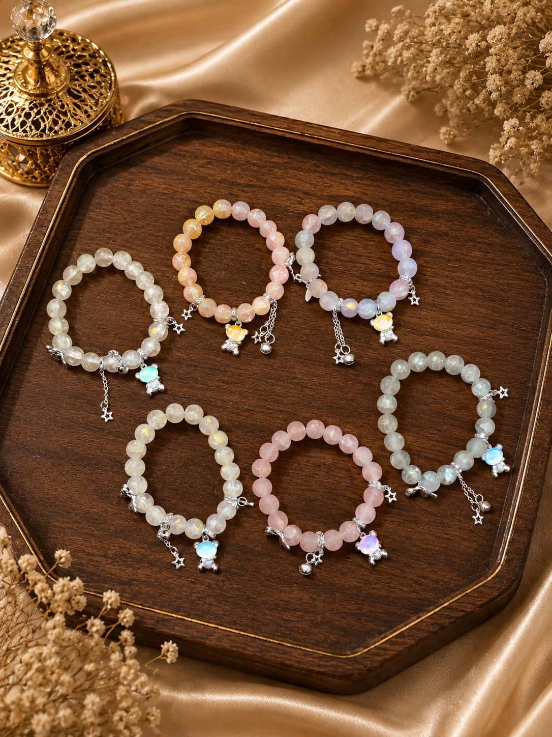 Korean bracelets ( pack of 12)