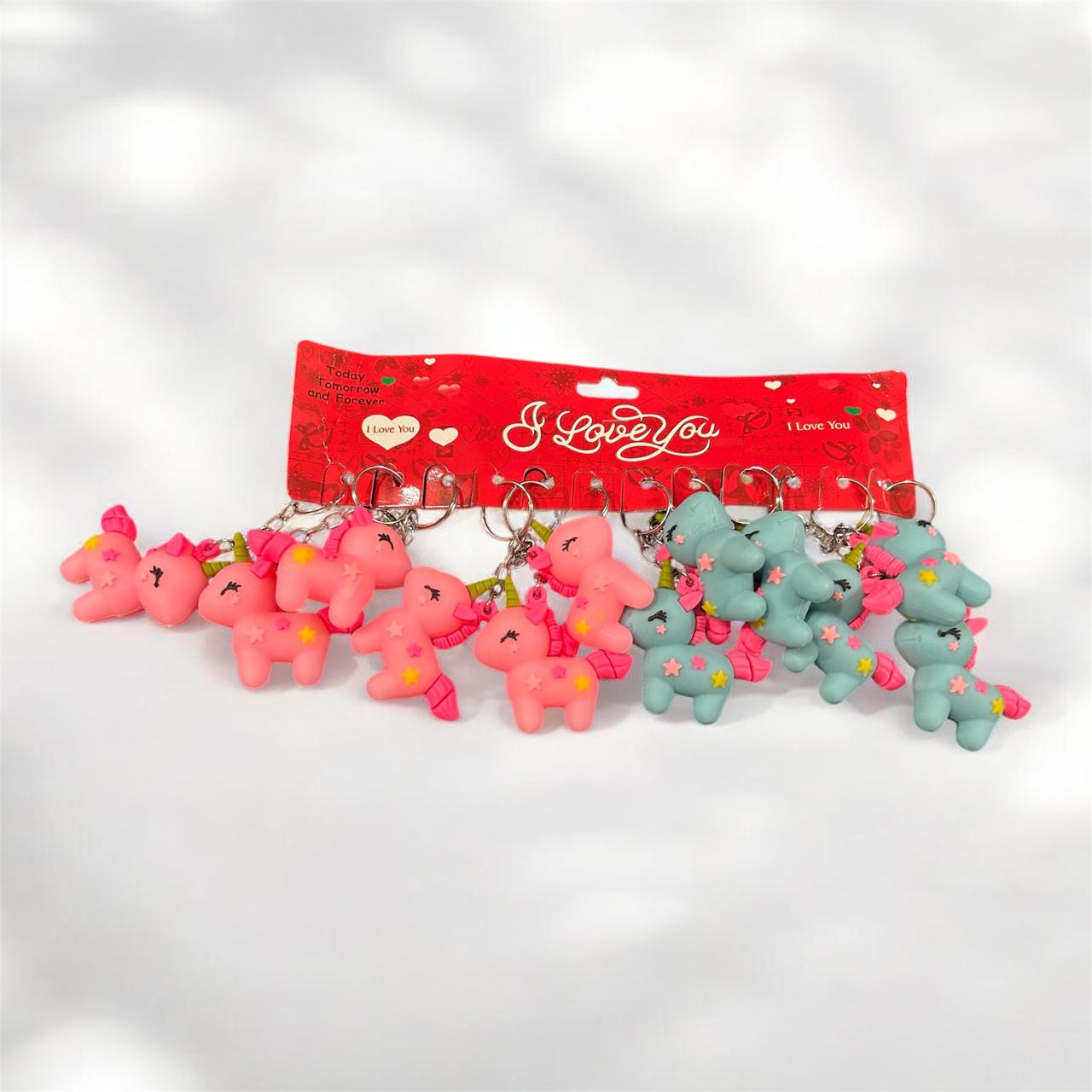 Cute Cartoon Keychains( pack of 12)