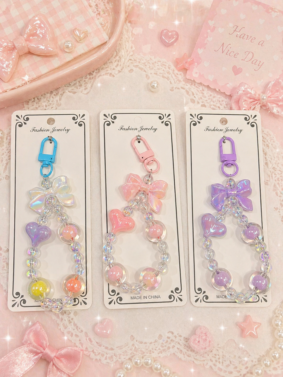 Phone Charms | Trendy & Cute Mobile Accessories ( pack of 12)