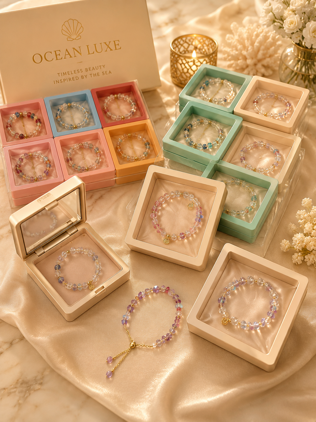 Korean bracelets ( pack of 12 )