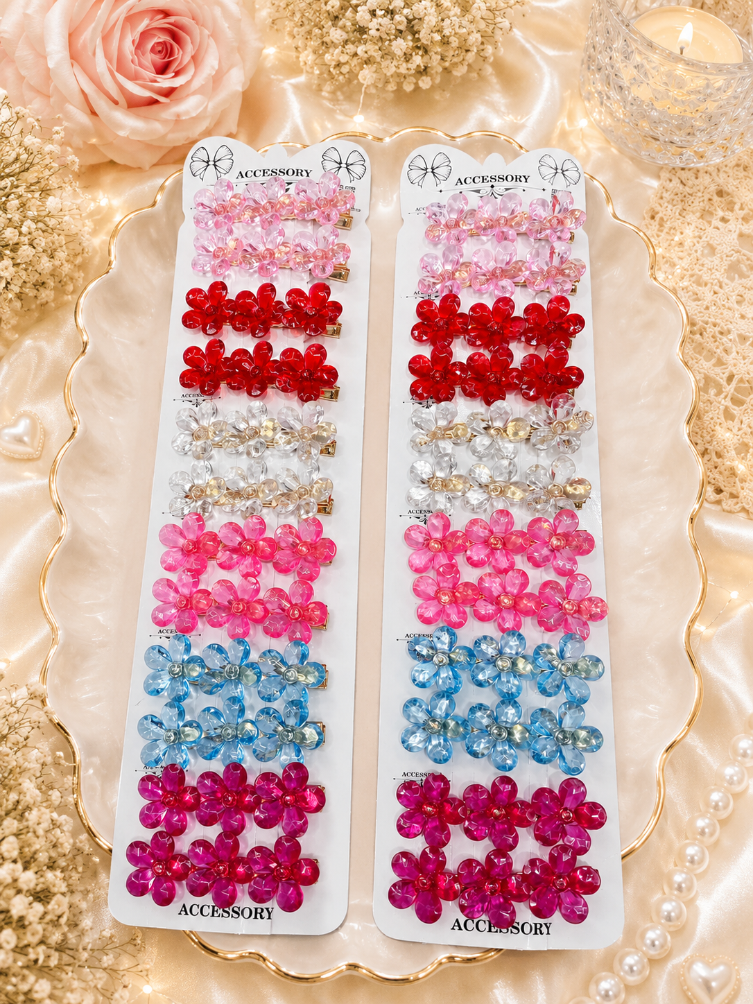 Hair accessories ( pack of 12 pair)