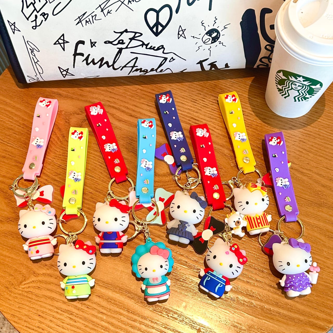 Cartoon Silicone Keychains for Kids(packof 12)