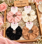 Korean scrunchie (pack of 12 mix design in one packet random design)