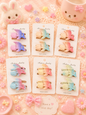 Korean 2 piece combo hair claw clip ( pack of 12 sets)