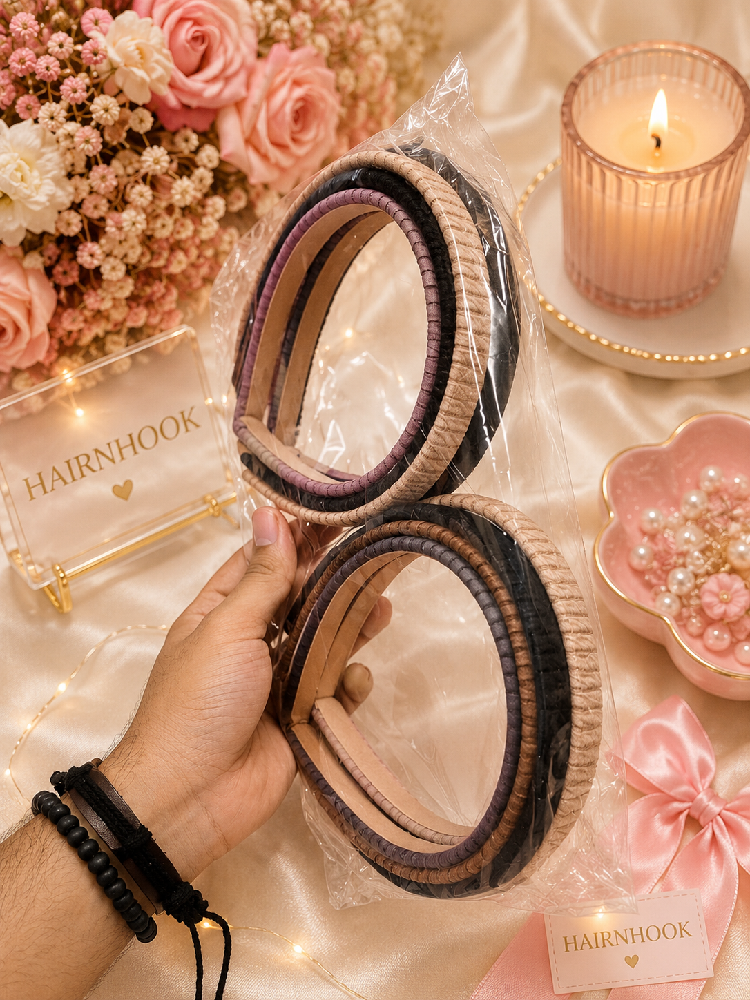 Premium Korean head band for girls(pack of 12)