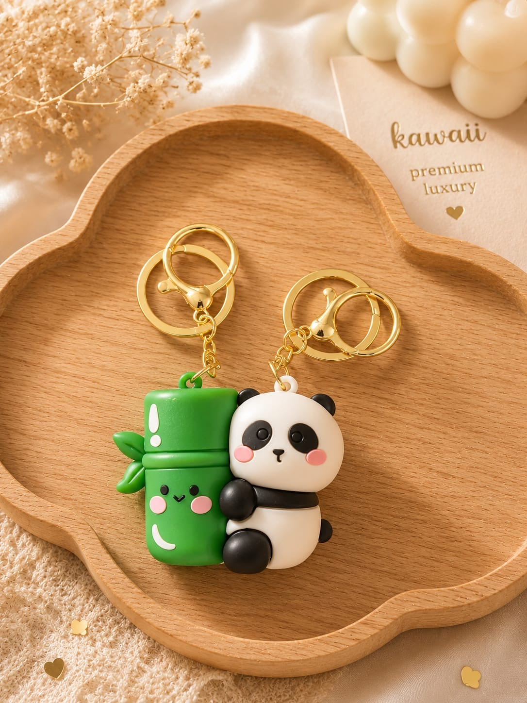 Premium quality magnetic couple keychain ( pack of 6)
