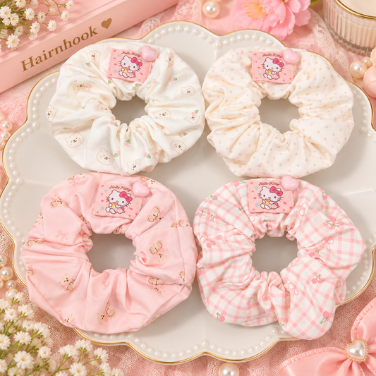 Korean special kitty version scrunchie (pack of 10)