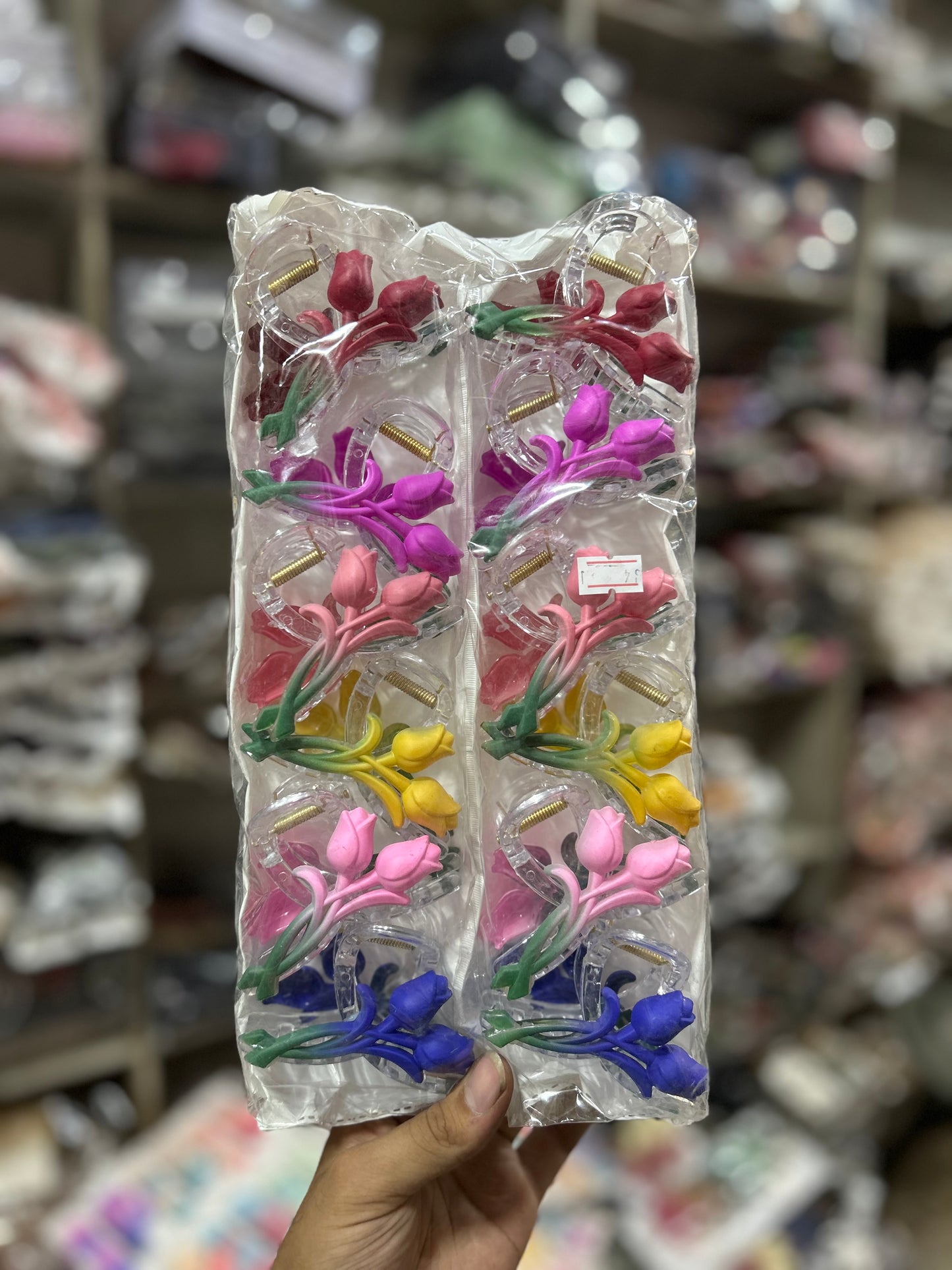 Korean premium quality hair claw clip(pack of 12)